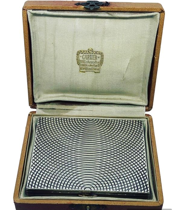 CARTIER SILVER BOX  (CIRCA 1930)  - Auction Vintage Watches And Jewels  - Christophe Auction
