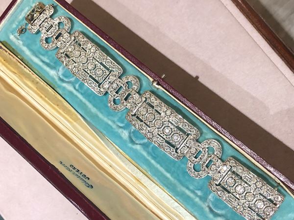 PLATINUM DIAMOND BRACELET