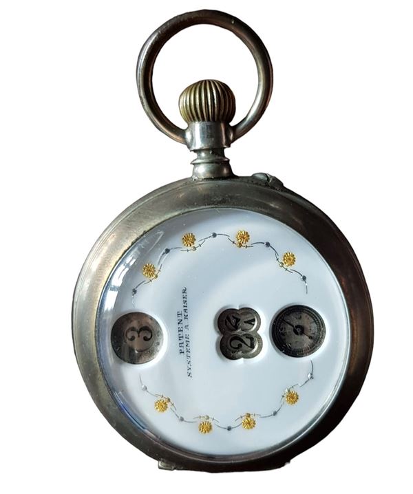 JUMPING HOUR PATENT SYSTEM KAISER  (CIRCA 1900)  - Auction Vintage Watches And Jewels  - Christophe Auction