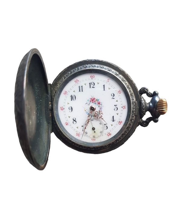 UNSIGNED SILVER HUNTER CASE  (CIRCA 1900)  - Auction WEEKLY-BIDS -NO BUYER PREMIUM - VINTAGE WATCHES - Christophe Auction