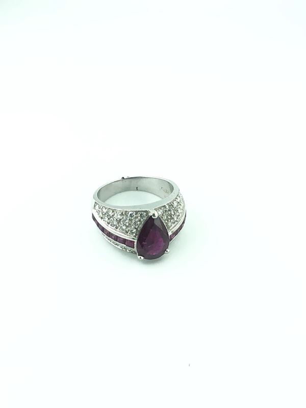 RUBY DIAMOND RING