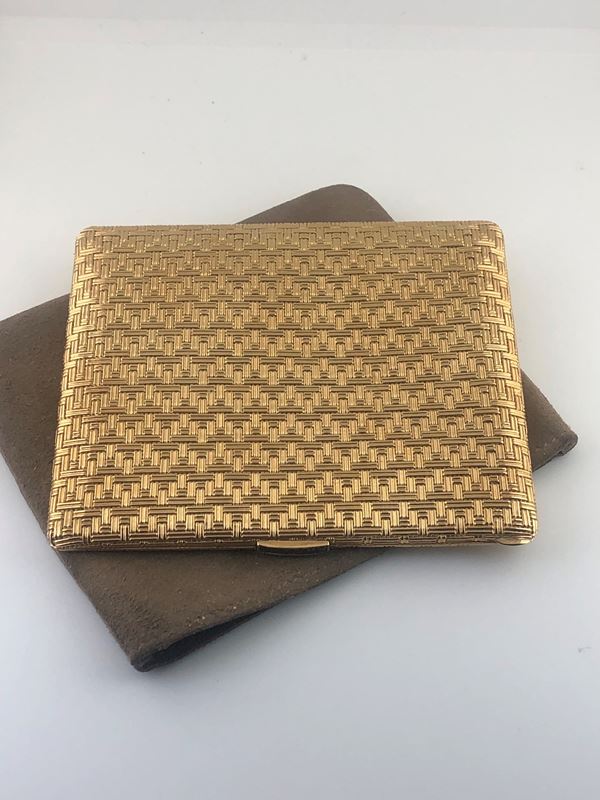 GOLD CIGARETTE CASE