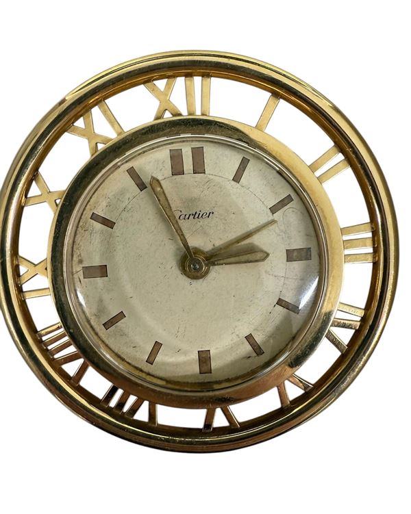 CARTIER CLOCK DESK