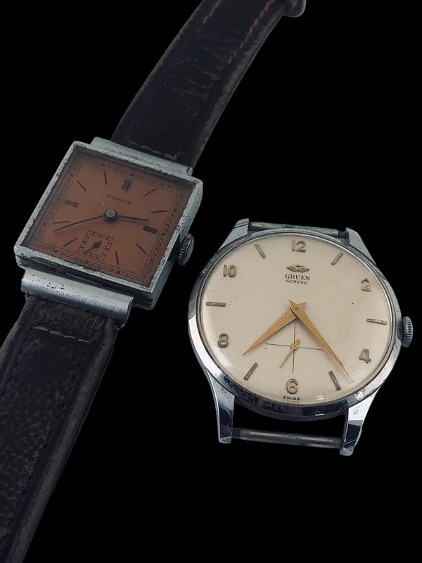 MARVIN AND GRUEN  (CIRCA 1940-1950)  - Auction Fine watches Timed Auction - Online Only - Christophe Auction