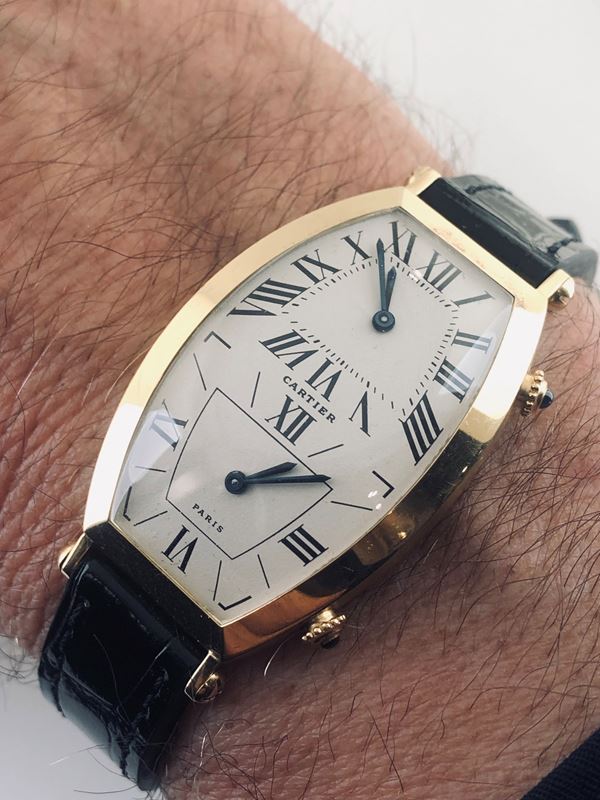 CARTIER TONNEAU DUAL-TIME