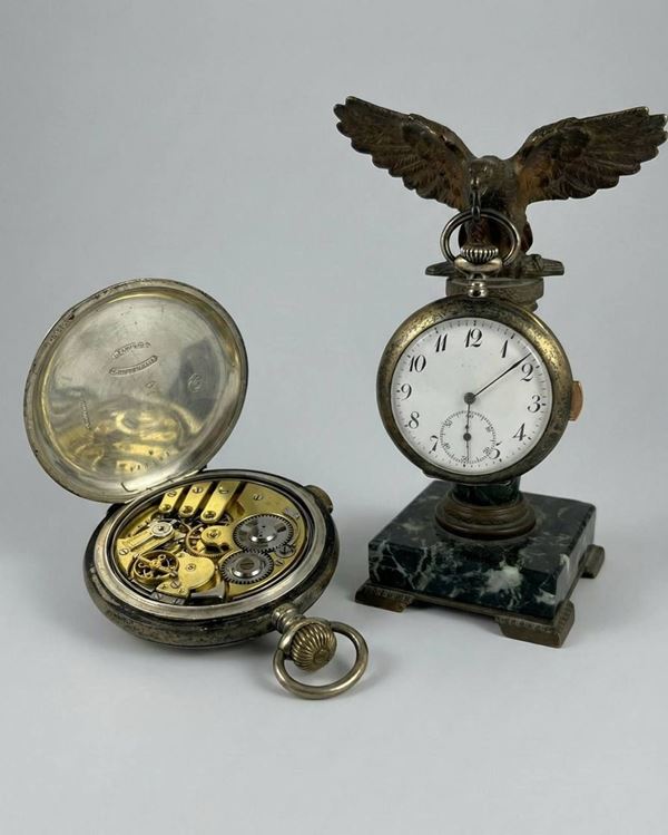 UNSIGNED QUATER FUNCTION POCKET WATCH