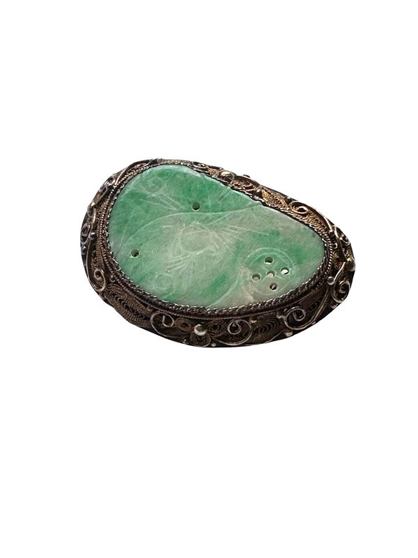 Agate Brooch