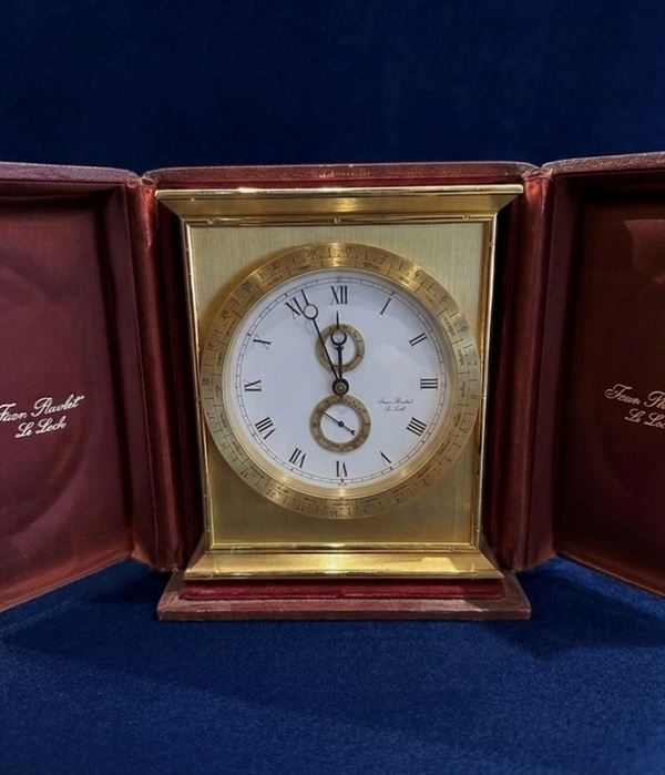 ean Roulet Le Locle World Time Carriage Clock