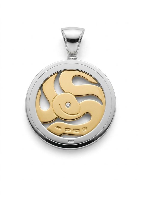 BULGARI TONDO SUN PENDANT