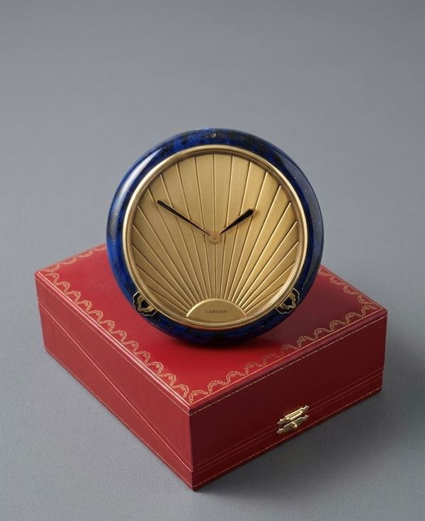 CARTIER SOLEIL CLOCK